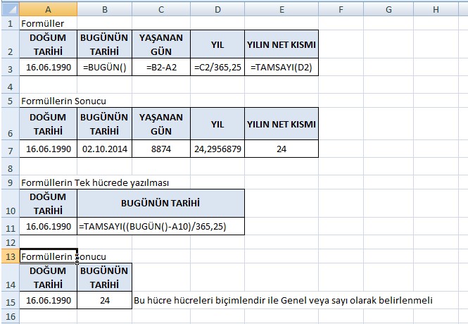 doğum zamanı hesaplama